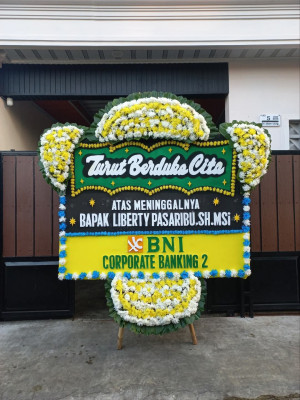 Papan Bunga Duka di Semanding