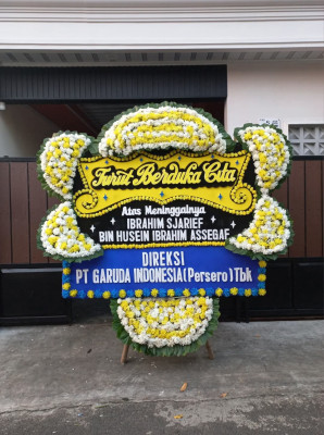 Papan Bunga Duka di Semanding