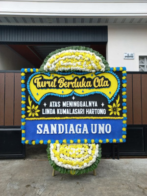 Papan Bunga Duka di Semanding